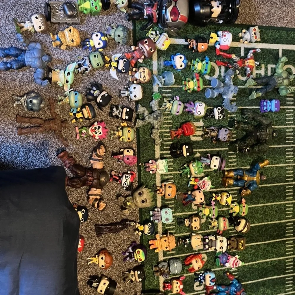 Funko Pop Marvel and DC Figure Set